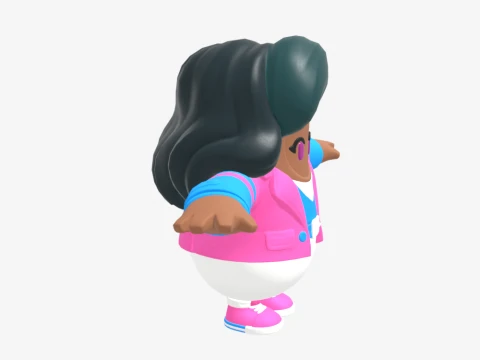 Dali Fall Guy - Fortnite 3D Model