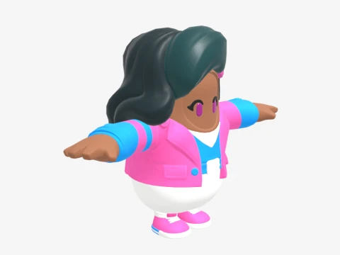Dali Fall Guy - Fortnite 3D Model
