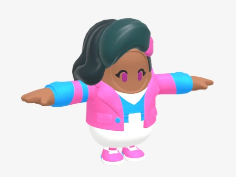 Dali Fall Guy - Fortnite 3D Model
