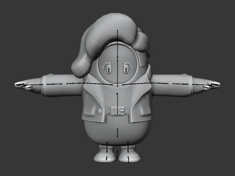 Dali Fall Guy - Fortnite 3D Model