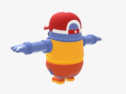 Safety First Steve Fall Guy - Fortnite 3D Model