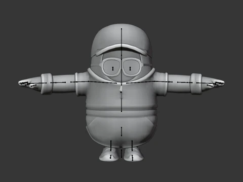 Safety First Steve Fall Guy - Fortnite 3D Model