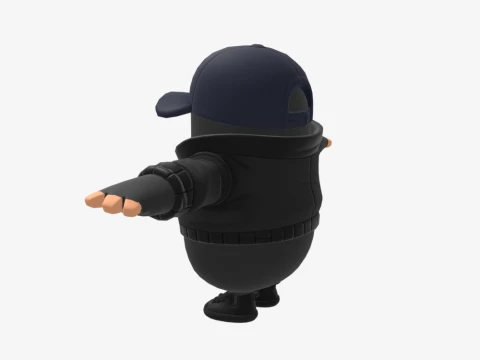 Marius Fall Guy - Fortnite 3D Model