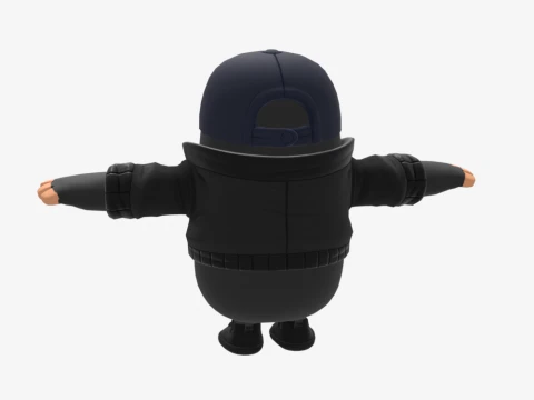 Marius Fall Guy - Fortnite 3D Model