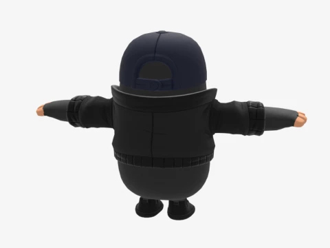 Marius Fall Guy - Fortnite 3D Model