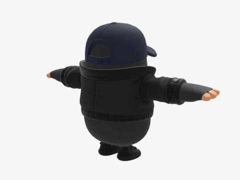 Marius Fall Guy - Fortnite 3D Model