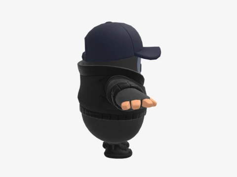 Marius Fall Guy - Fortnite 3D Model