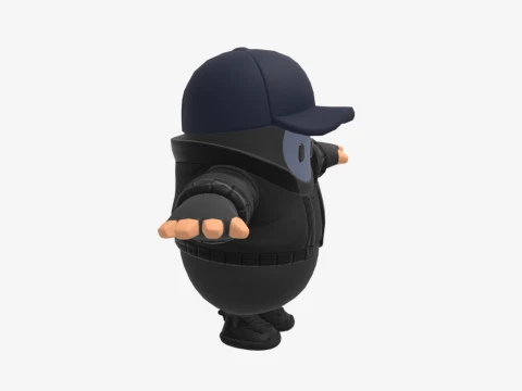 Marius Fall Guy - Fortnite 3D Model