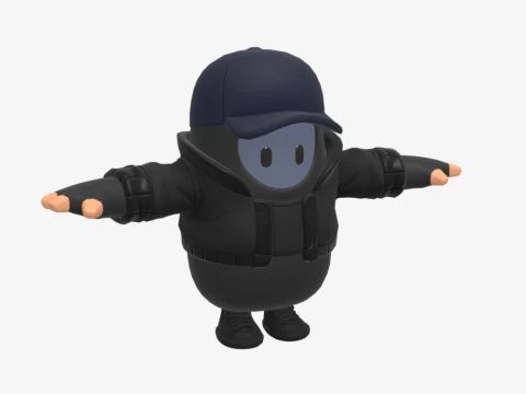 Marius Fall Guy - Fortnite 3D Model