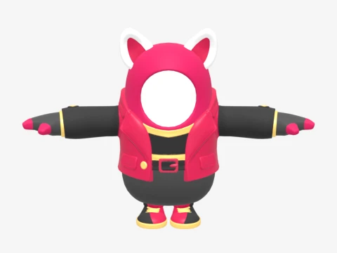 Drift Fall Guy - Fortnite 3D Model