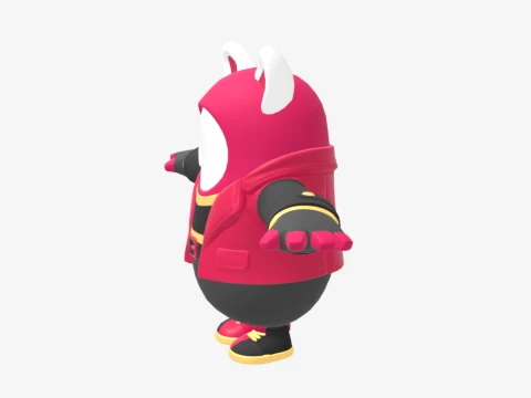 Drift Fall Guy - Fortnite 3D Model