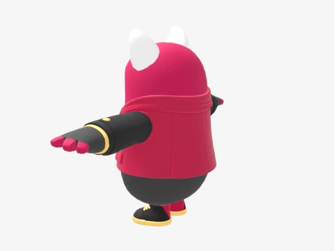 Drift Fall Guy - Fortnite 3D Model