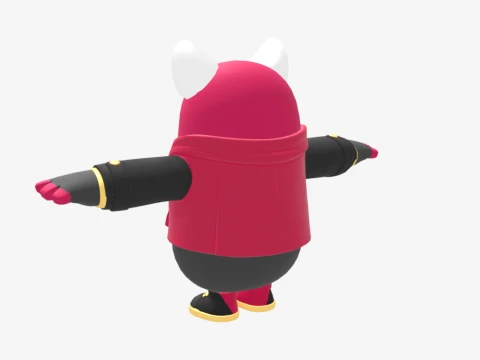 Drift Fall Guy - Fortnite 3D Model