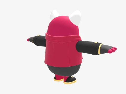 Drift Fall Guy - Fortnite 3D Model