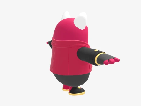 Drift Fall Guy - Fortnite 3D Model
