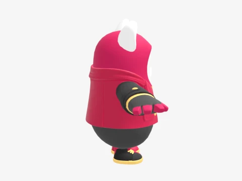 Drift Fall Guy - Fortnite 3D Model