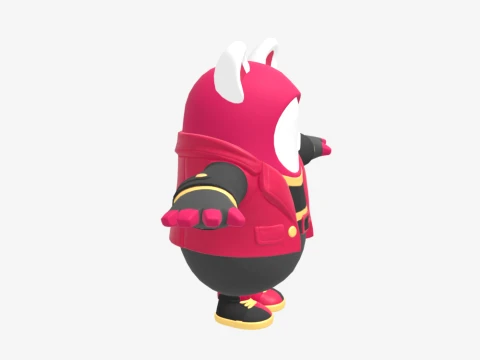 Drift Fall Guy - Fortnite 3D Model