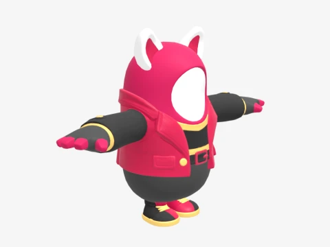 Drift Fall Guy - Fortnite 3D Model