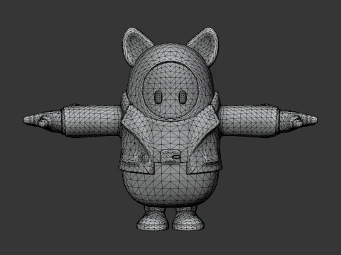 Drift Fall Guy - Fortnite 3D Model