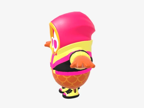Fishdrift Fall Guy - Fortnite 3D Model