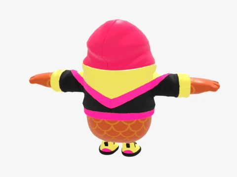 Fishdrift Fall Guy - Fortnite 3D Model