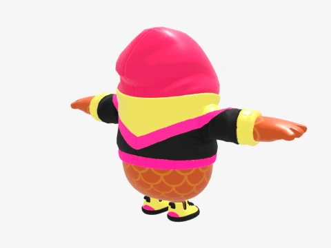 Fishdrift Fall Guy - Fortnite 3D Model