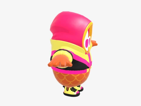 Fishdrift Fall Guy - Fortnite 3D Model