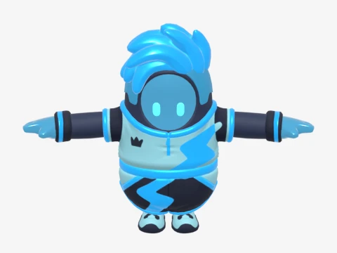 Snow Drift Fall Guy - Fortnite 3D Model