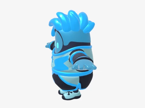 Snow Drift Fall Guy - Fortnite 3D Model