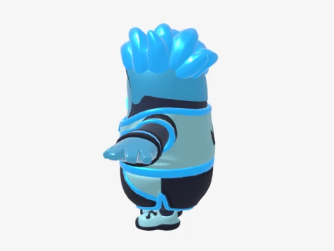 Snow Drift Fall Guy - Fortnite 3D Model