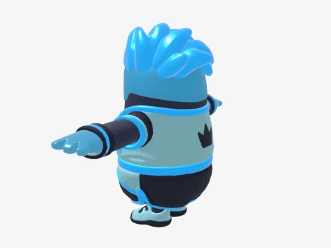 Snow Drift Fall Guy - Fortnite 3D Model