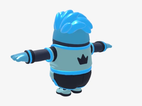 Snow Drift Fall Guy - Fortnite 3D Model