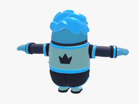 Snow Drift Fall Guy - Fortnite 3D Model