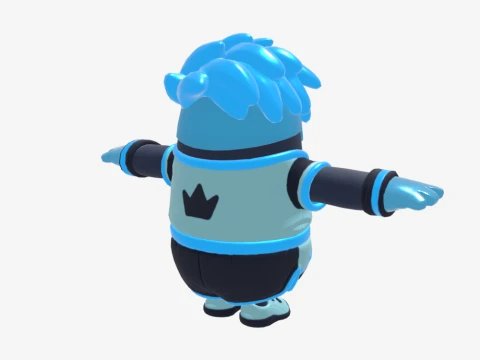 Snow Drift Fall Guy - Fortnite 3D Model
