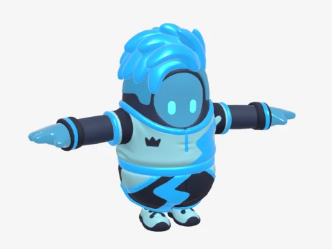 Snow Drift Fall Guy - Fortnite 3D Model