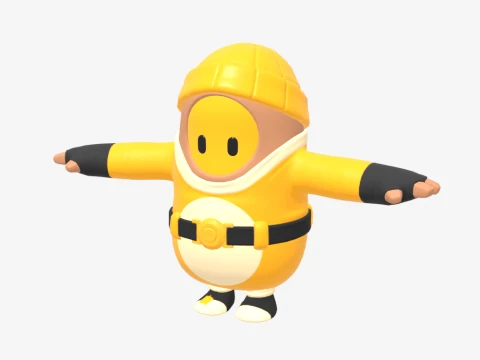 Quackling Fall Guy - Fortnite 3D Model