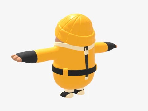 Quackling Fall Guy - Fortnite 3D Model