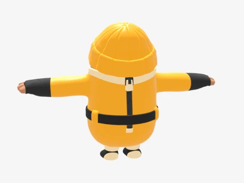 Quackling Fall Guy - Fortnite 3D Model