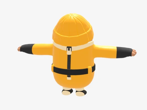 Quackling Fall Guy - Fortnite 3D Model