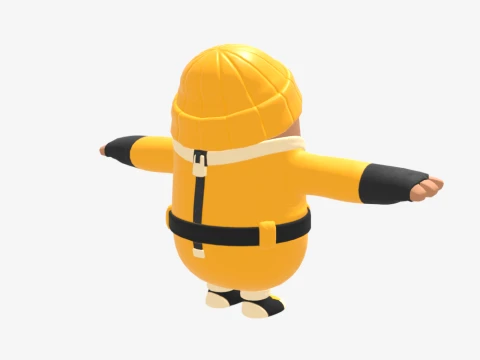 Quackling Fall Guy - Fortnite 3D Model