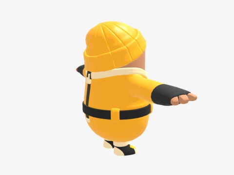 Quackling Fall Guy - Fortnite 3D Model