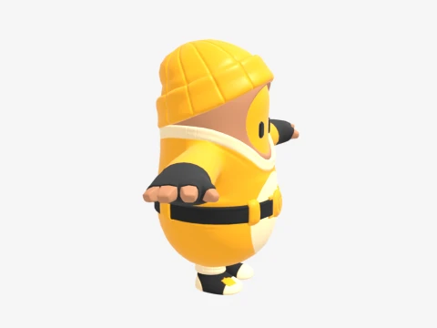Quackling Fall Guy - Fortnite 3D Model