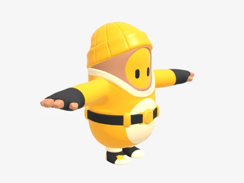 Quackling Fall Guy - Fortnite 3D Model