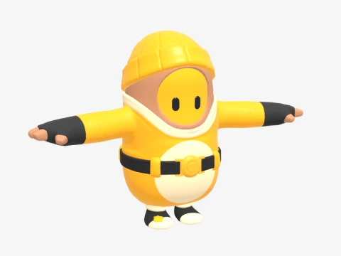 Quackling Fall Guy - Fortnite 3D Model