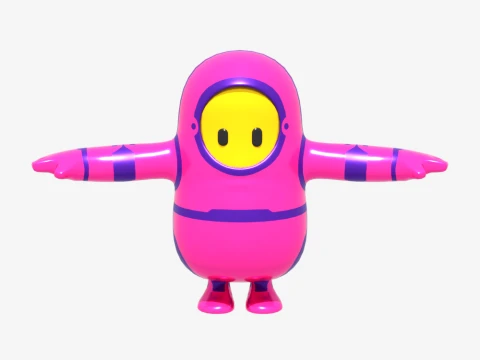 Dummy Supreme Fall Guy - Fortnite 3D Model