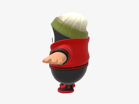 Bao Bros Fall Guy - Fortnite 3D Model