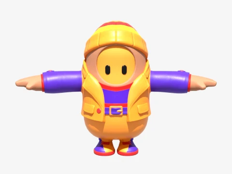Beef Boss Fall Guy - Fortnite Modèle 3D