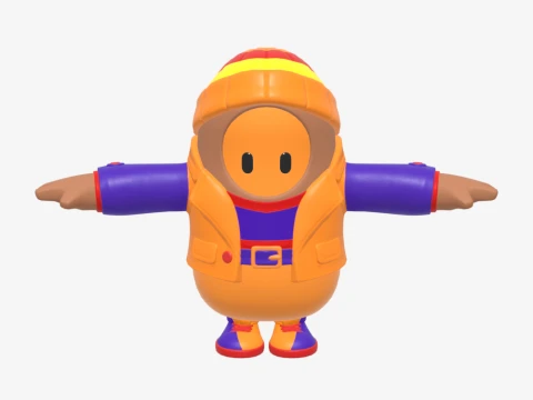 Beef Boss Fall Guy - Fortnite 3D Model