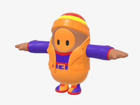 Beef Boss Fall Guy - Fortnite 3D Model