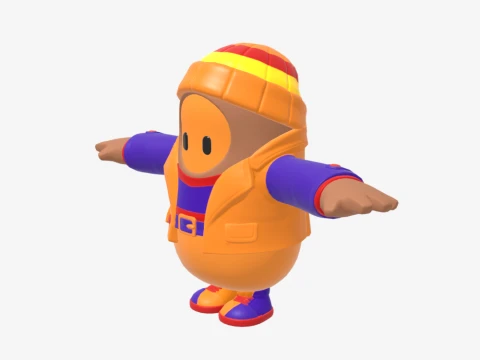 Beef Boss Fall Guy - Fortnite 3D Model